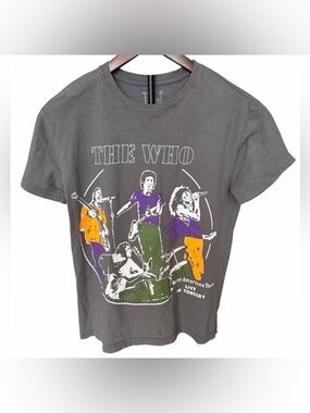 The Who North American Tour Short Sleeve T-Shirt Size Small